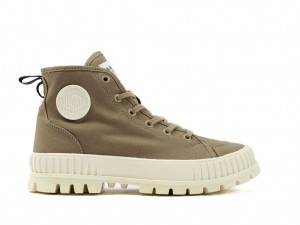 Botas Palladium Pallashock Organic 2 Niños Verde | KQ7086352