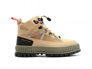 Botas Palladium Pallashock Travel Wp+ Niños Desert | LO3650482