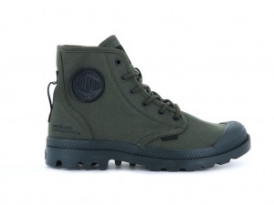 Botas Palladium Pampa Hi Htg Supply Mujer Verde Oliva | IB8241369