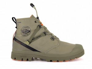 Botas Palladium Pampa Travel Lite+ Waterproof Niños Dune | BC8963417