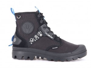 Botas Palladium Pampa X Destiny Niños Negras | AB8510937